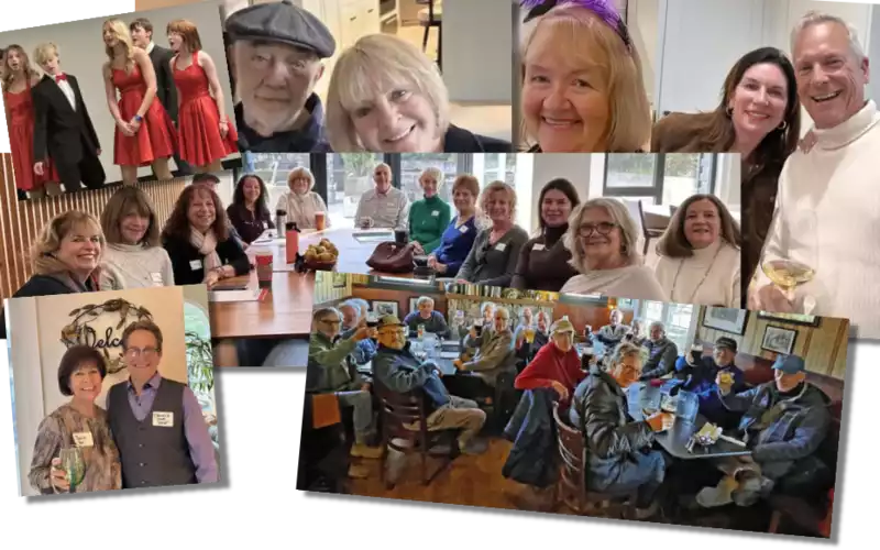 Photo album collage