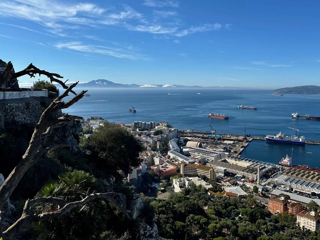 View from Rock of Gibralta