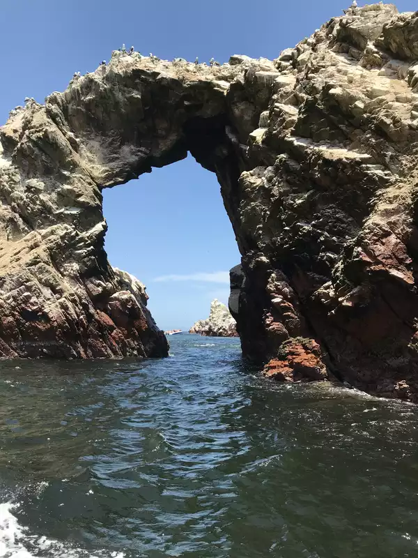 Islas Ballestas Paracas in Pisco Bay, Chile